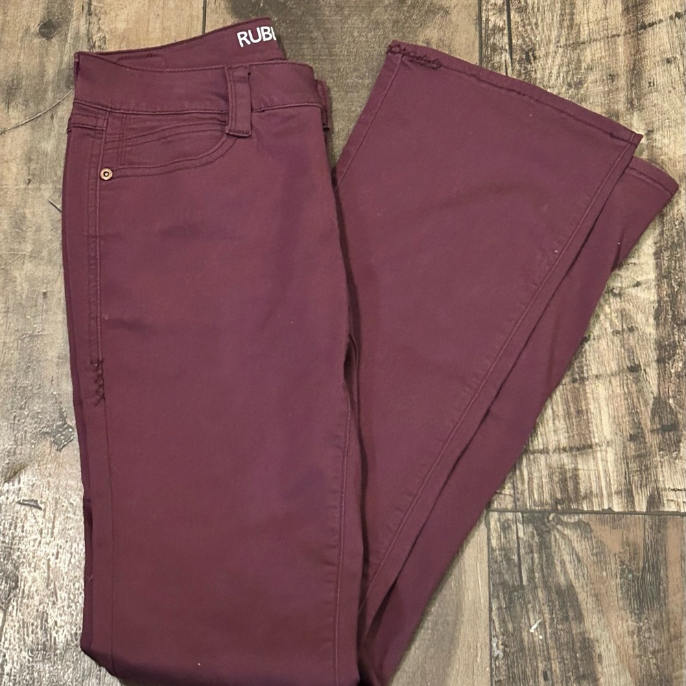 SALE❌❌Purple Boot Cut Jeans Smooth Denim free shipping with bundle